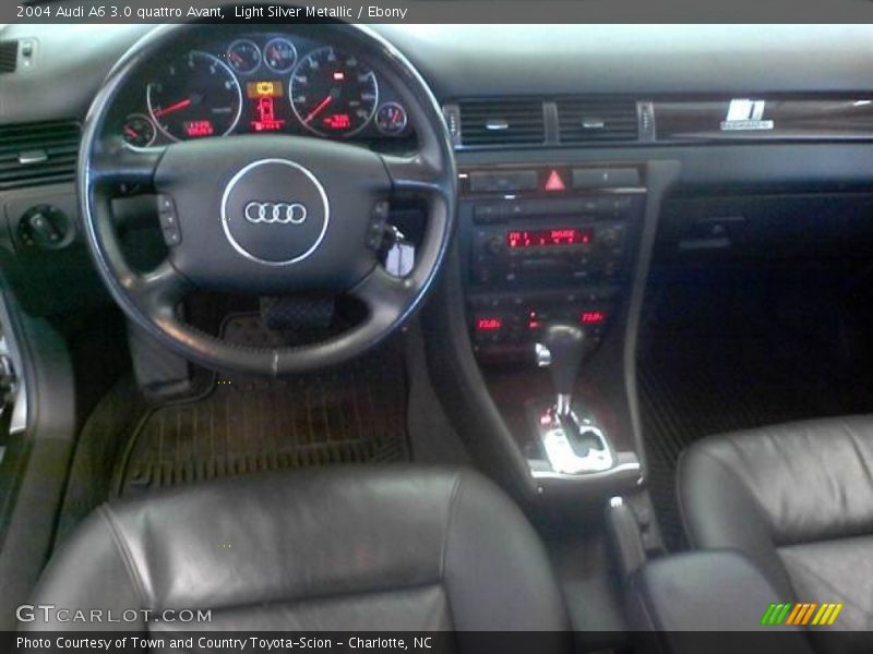 Light Silver Metallic / Ebony 2004 Audi A6 3.0 quattro Avant