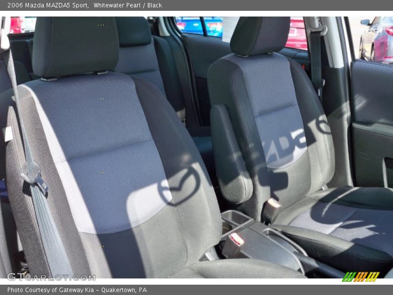 Whitewater Pearl / Black 2006 Mazda MAZDA5 Sport