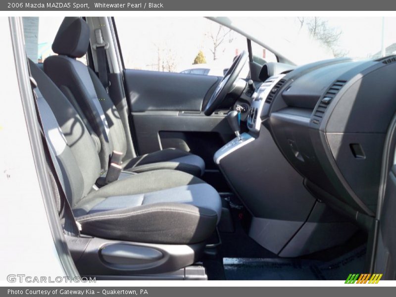 Whitewater Pearl / Black 2006 Mazda MAZDA5 Sport