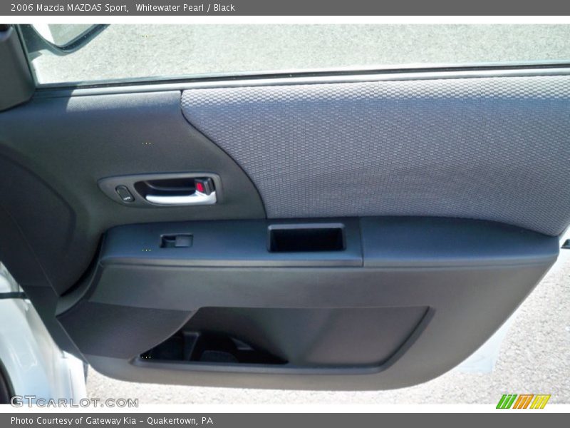 Whitewater Pearl / Black 2006 Mazda MAZDA5 Sport