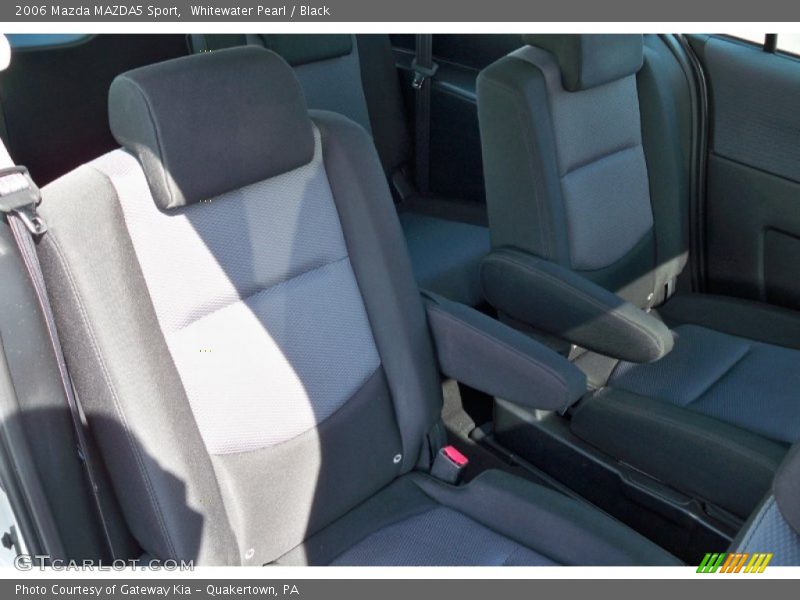 Whitewater Pearl / Black 2006 Mazda MAZDA5 Sport