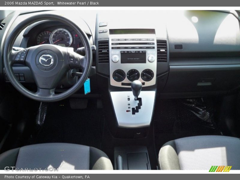 Whitewater Pearl / Black 2006 Mazda MAZDA5 Sport