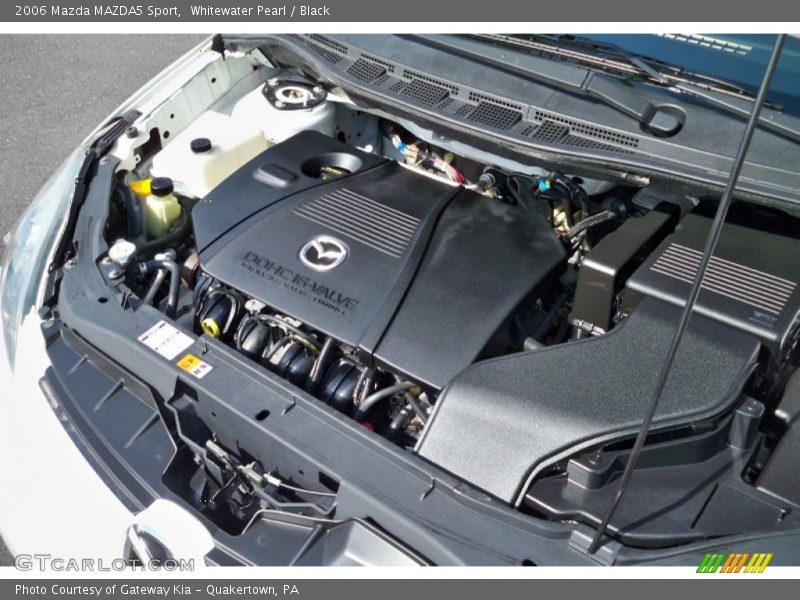 Whitewater Pearl / Black 2006 Mazda MAZDA5 Sport