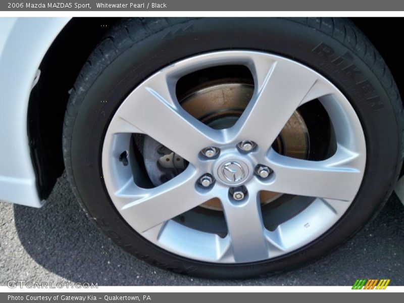 Whitewater Pearl / Black 2006 Mazda MAZDA5 Sport