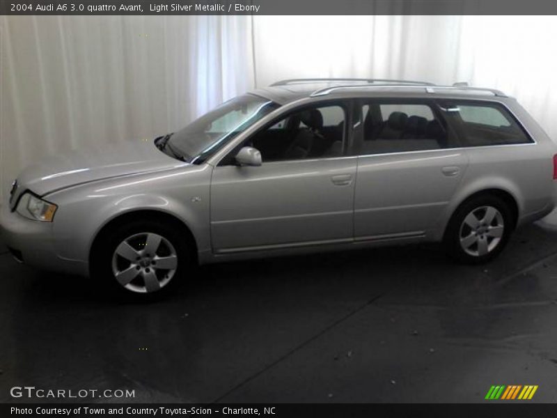 Light Silver Metallic / Ebony 2004 Audi A6 3.0 quattro Avant