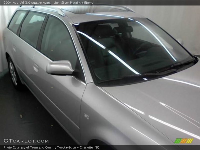 Light Silver Metallic / Ebony 2004 Audi A6 3.0 quattro Avant