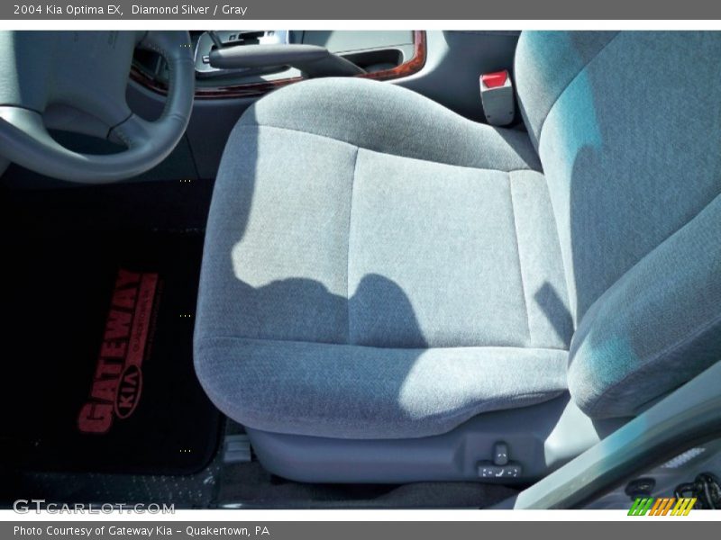 Diamond Silver / Gray 2004 Kia Optima EX