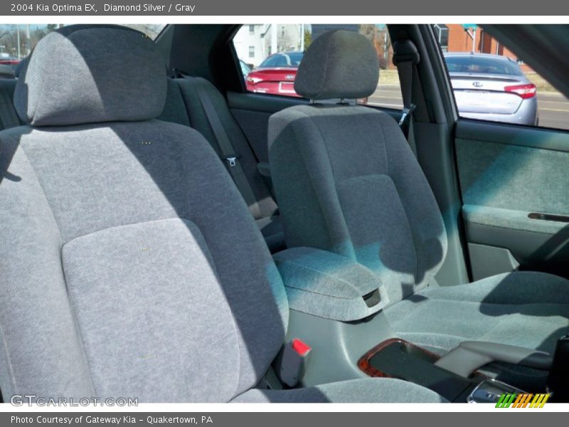 Diamond Silver / Gray 2004 Kia Optima EX