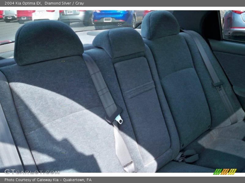 Diamond Silver / Gray 2004 Kia Optima EX