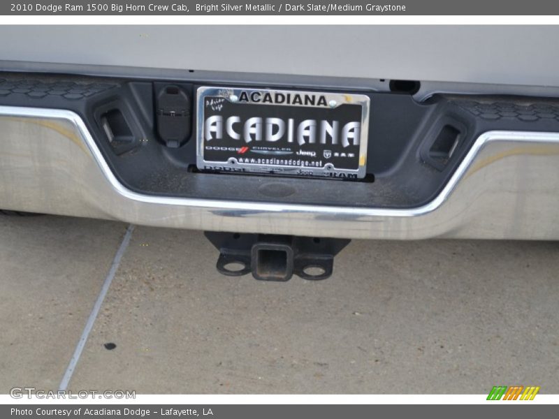 Bright Silver Metallic / Dark Slate/Medium Graystone 2010 Dodge Ram 1500 Big Horn Crew Cab