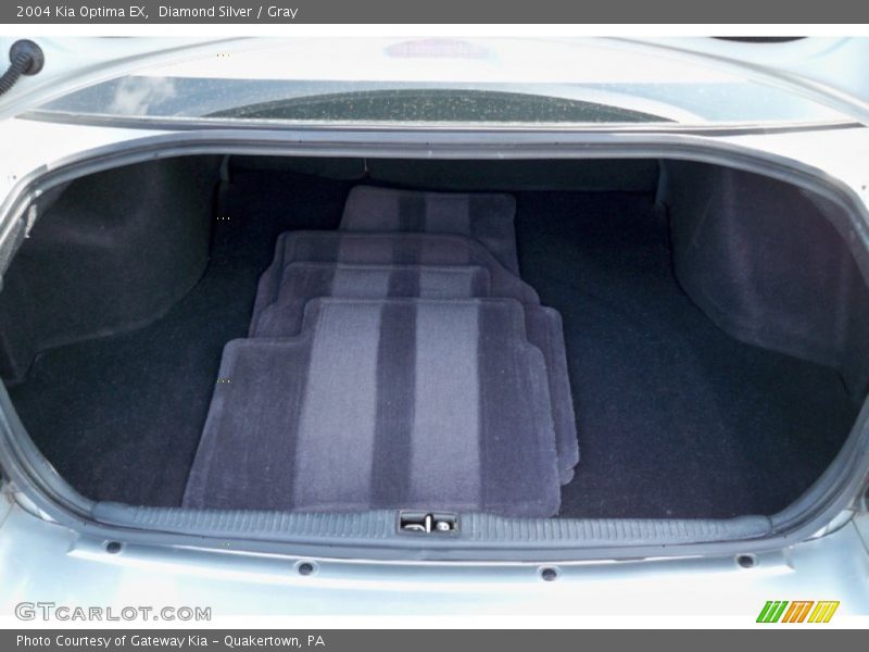 Diamond Silver / Gray 2004 Kia Optima EX