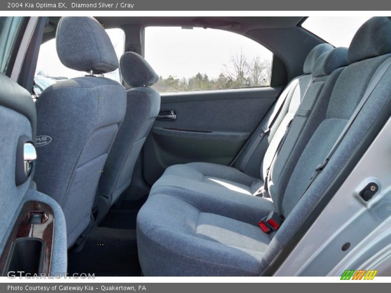Diamond Silver / Gray 2004 Kia Optima EX