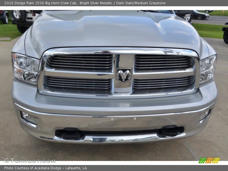 Bright Silver Metallic / Dark Slate/Medium Graystone 2010 Dodge Ram 1500 Big Horn Crew Cab