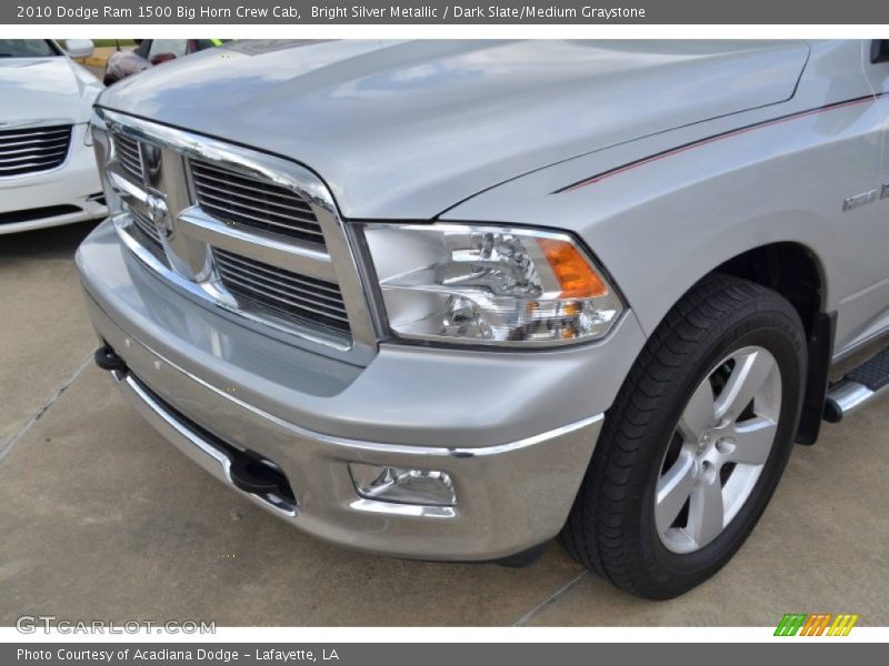 Bright Silver Metallic / Dark Slate/Medium Graystone 2010 Dodge Ram 1500 Big Horn Crew Cab