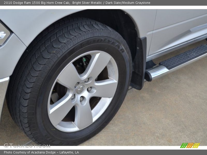 Bright Silver Metallic / Dark Slate/Medium Graystone 2010 Dodge Ram 1500 Big Horn Crew Cab