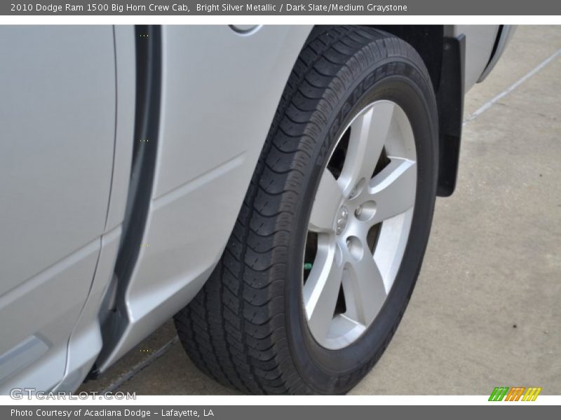 Bright Silver Metallic / Dark Slate/Medium Graystone 2010 Dodge Ram 1500 Big Horn Crew Cab