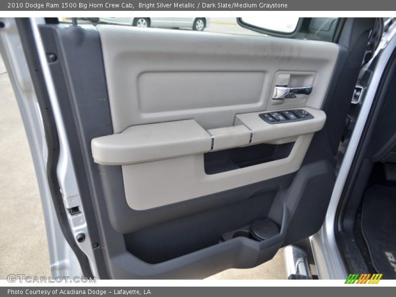 Bright Silver Metallic / Dark Slate/Medium Graystone 2010 Dodge Ram 1500 Big Horn Crew Cab