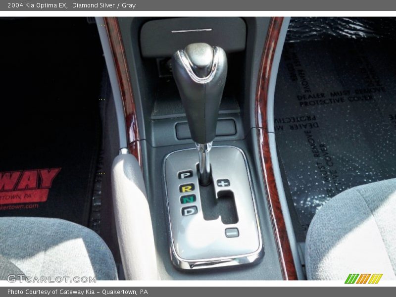 Diamond Silver / Gray 2004 Kia Optima EX