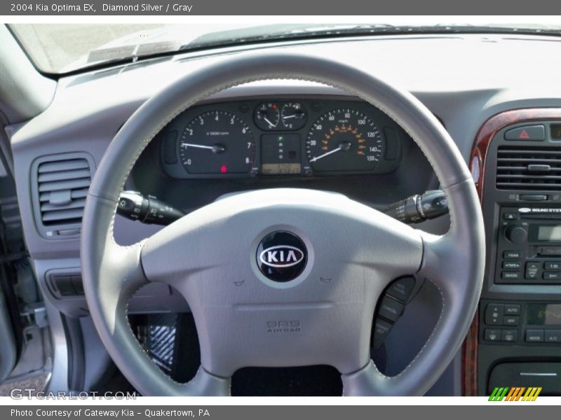 Diamond Silver / Gray 2004 Kia Optima EX
