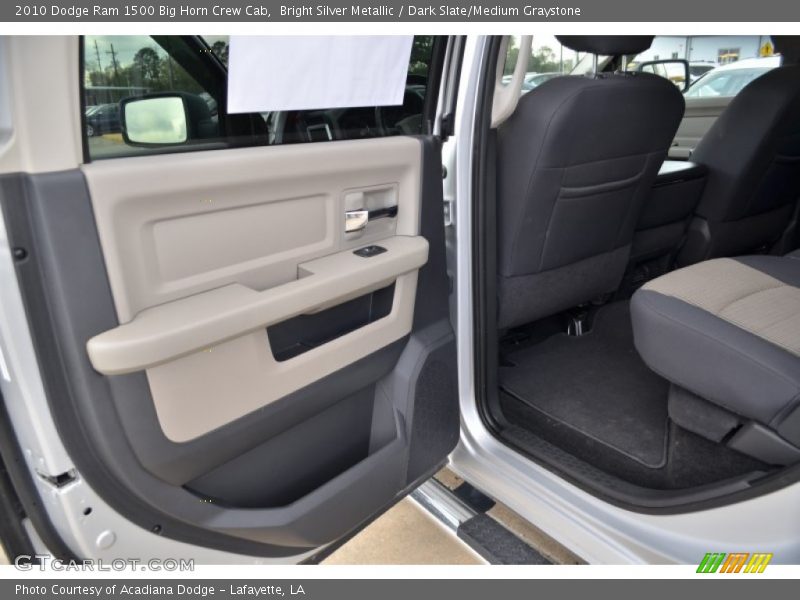 Bright Silver Metallic / Dark Slate/Medium Graystone 2010 Dodge Ram 1500 Big Horn Crew Cab