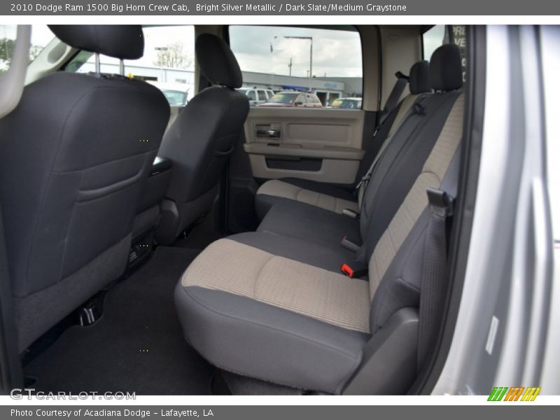 Bright Silver Metallic / Dark Slate/Medium Graystone 2010 Dodge Ram 1500 Big Horn Crew Cab