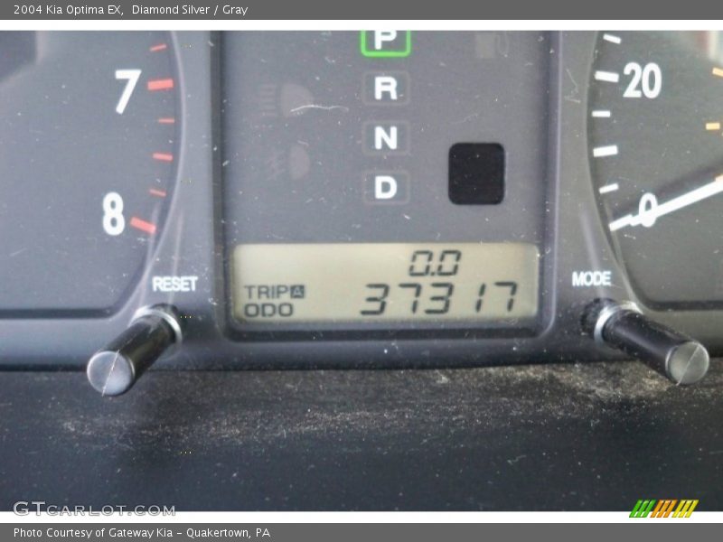 Diamond Silver / Gray 2004 Kia Optima EX