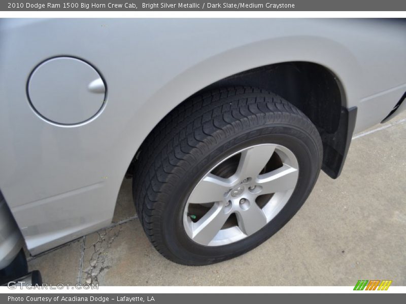 Bright Silver Metallic / Dark Slate/Medium Graystone 2010 Dodge Ram 1500 Big Horn Crew Cab