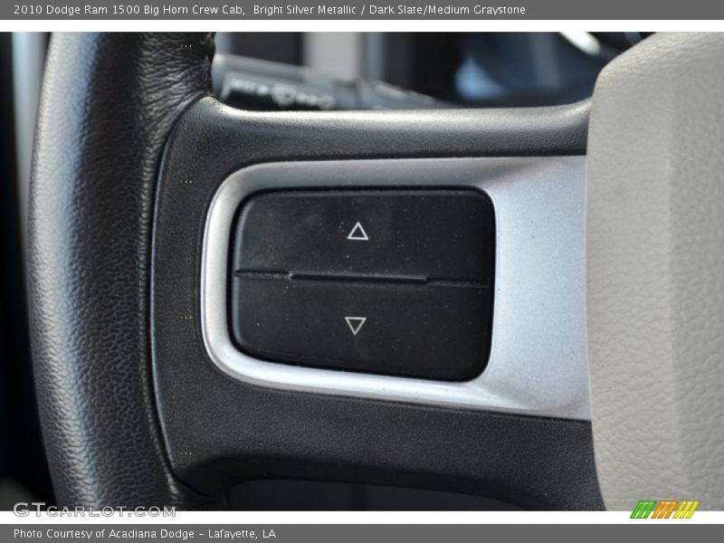 Bright Silver Metallic / Dark Slate/Medium Graystone 2010 Dodge Ram 1500 Big Horn Crew Cab