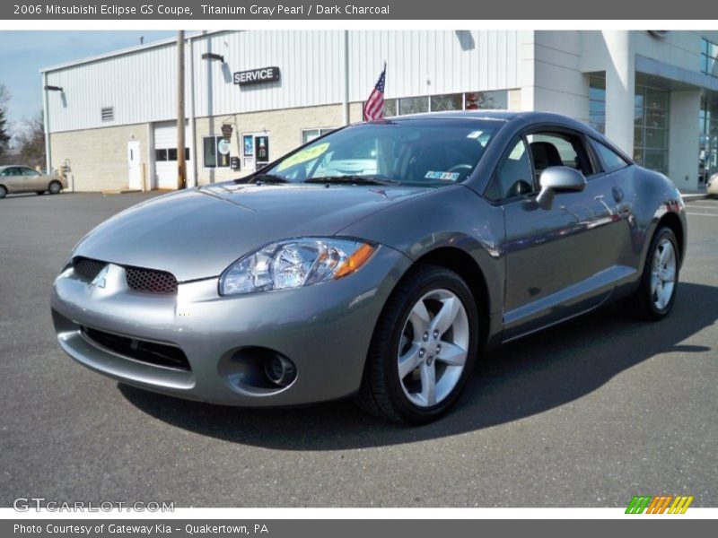 Titanium Gray Pearl / Dark Charcoal 2006 Mitsubishi Eclipse GS Coupe