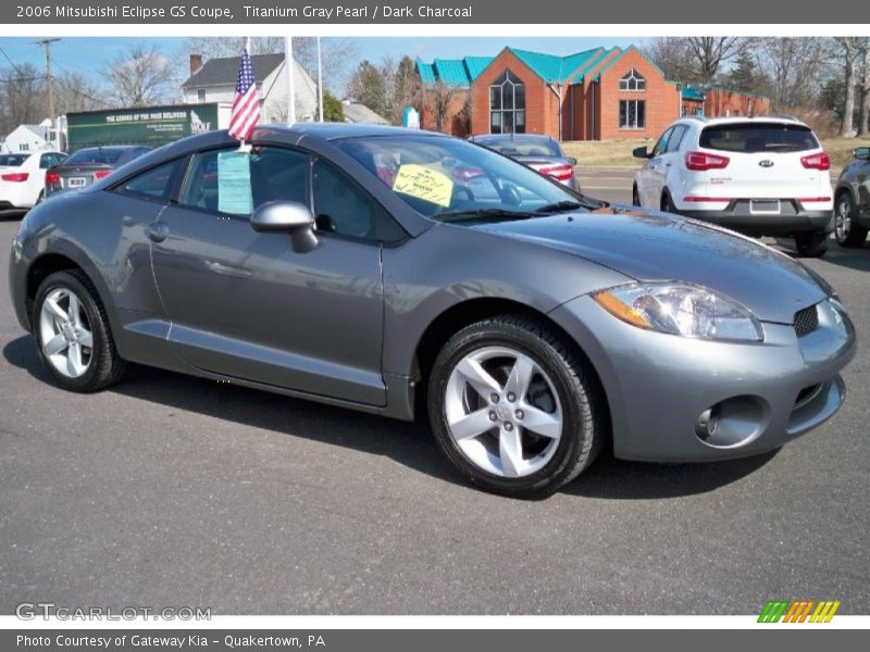 Titanium Gray Pearl / Dark Charcoal 2006 Mitsubishi Eclipse GS Coupe