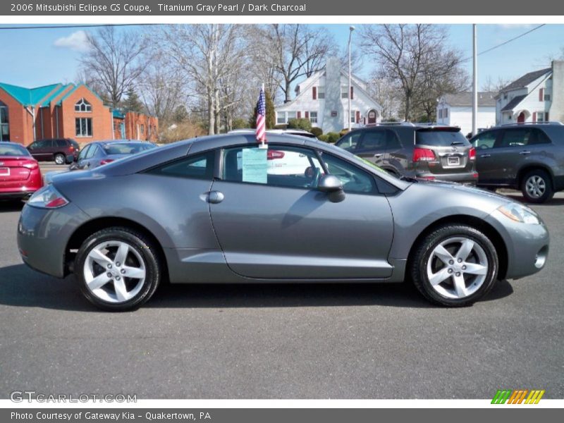 Titanium Gray Pearl / Dark Charcoal 2006 Mitsubishi Eclipse GS Coupe