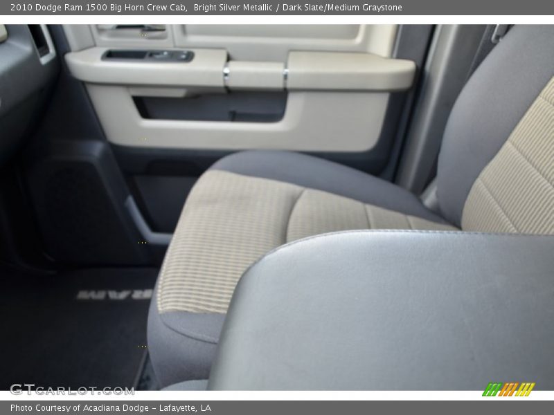 Bright Silver Metallic / Dark Slate/Medium Graystone 2010 Dodge Ram 1500 Big Horn Crew Cab
