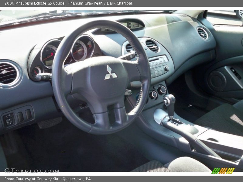 Titanium Gray Pearl / Dark Charcoal 2006 Mitsubishi Eclipse GS Coupe