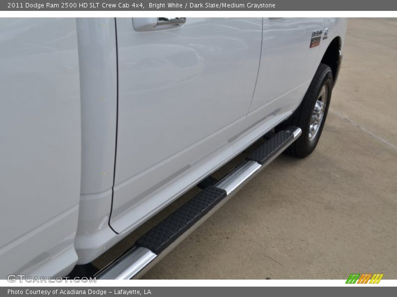 Bright White / Dark Slate/Medium Graystone 2011 Dodge Ram 2500 HD SLT Crew Cab 4x4