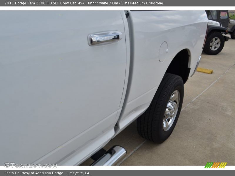 Bright White / Dark Slate/Medium Graystone 2011 Dodge Ram 2500 HD SLT Crew Cab 4x4