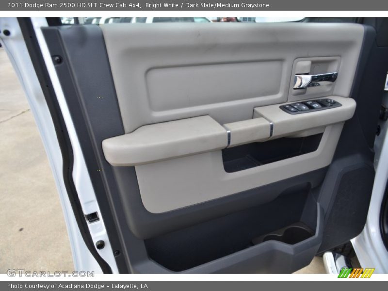 Bright White / Dark Slate/Medium Graystone 2011 Dodge Ram 2500 HD SLT Crew Cab 4x4