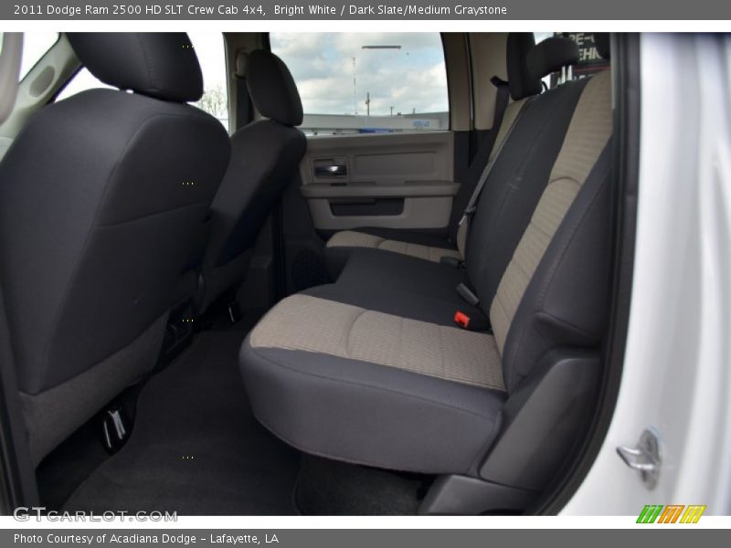 Bright White / Dark Slate/Medium Graystone 2011 Dodge Ram 2500 HD SLT Crew Cab 4x4