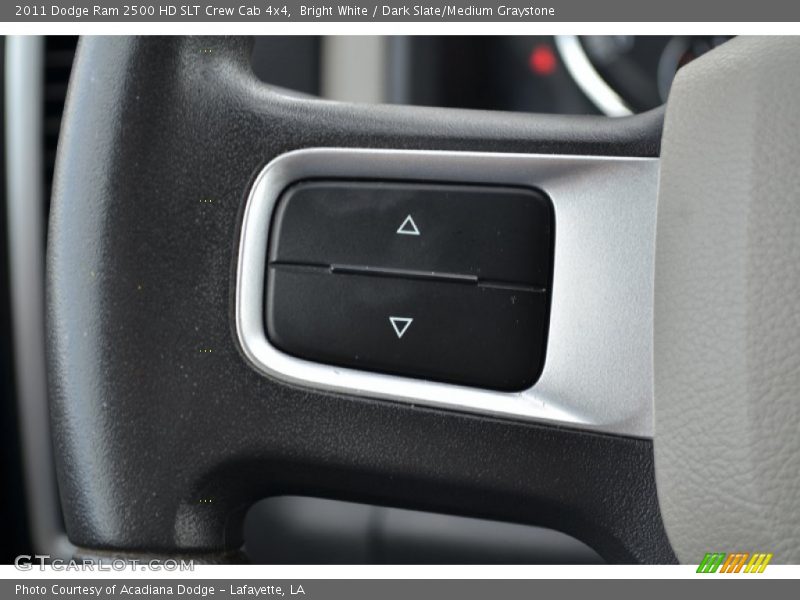 Bright White / Dark Slate/Medium Graystone 2011 Dodge Ram 2500 HD SLT Crew Cab 4x4