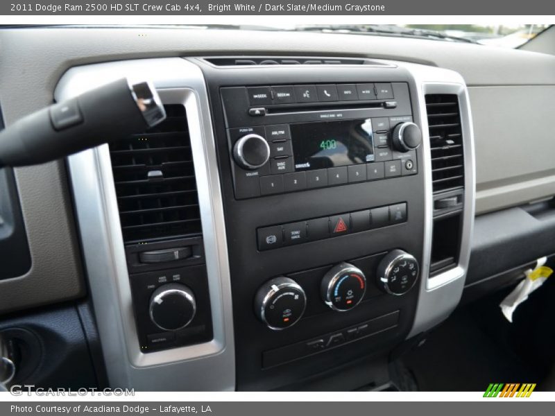 Bright White / Dark Slate/Medium Graystone 2011 Dodge Ram 2500 HD SLT Crew Cab 4x4