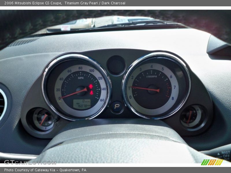 Titanium Gray Pearl / Dark Charcoal 2006 Mitsubishi Eclipse GS Coupe