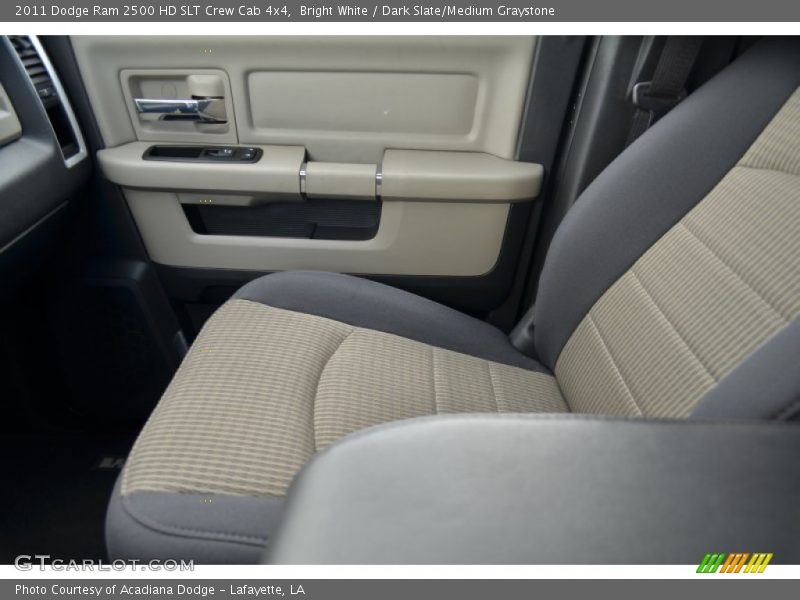 Bright White / Dark Slate/Medium Graystone 2011 Dodge Ram 2500 HD SLT Crew Cab 4x4