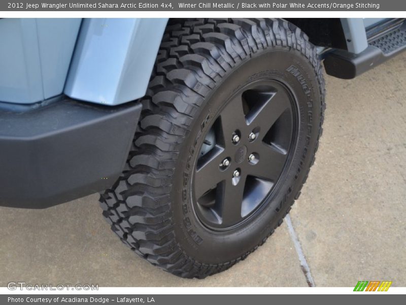  2012 Wrangler Unlimited Sahara Arctic Edition 4x4 Wheel