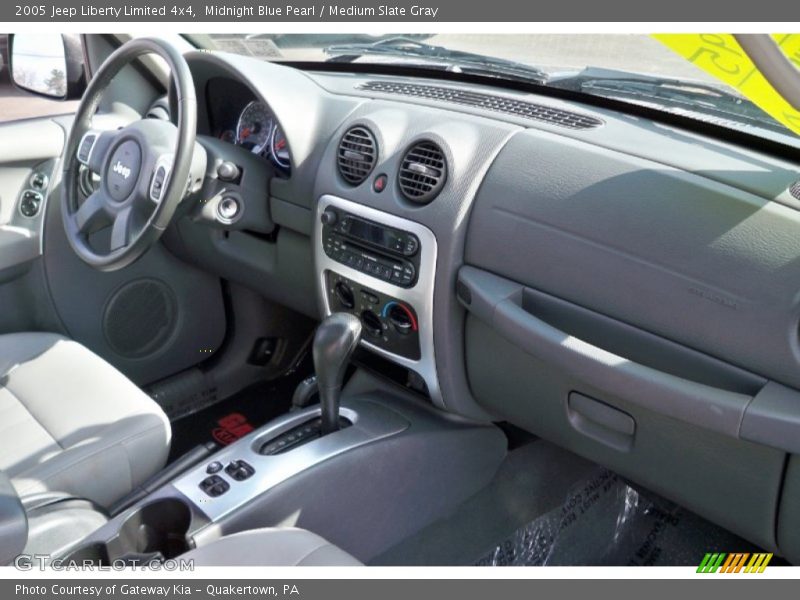 Midnight Blue Pearl / Medium Slate Gray 2005 Jeep Liberty Limited 4x4