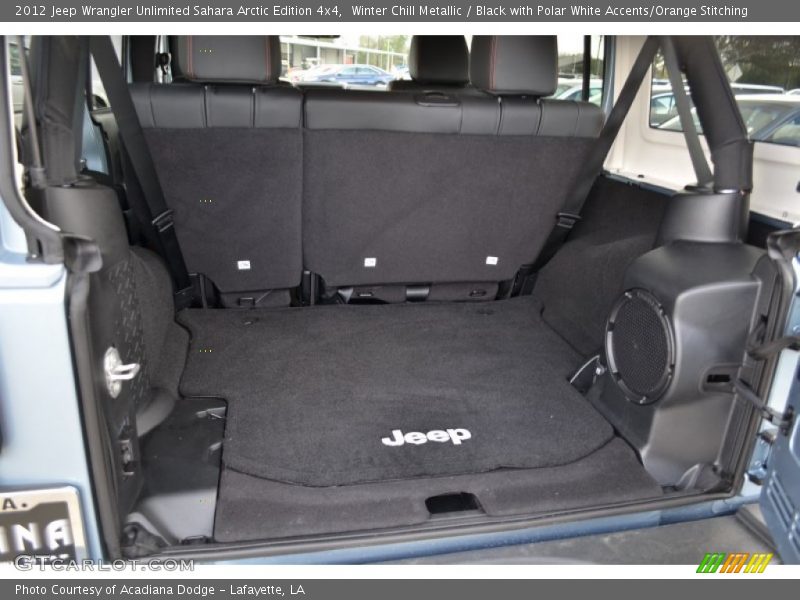  2012 Wrangler Unlimited Sahara Arctic Edition 4x4 Trunk