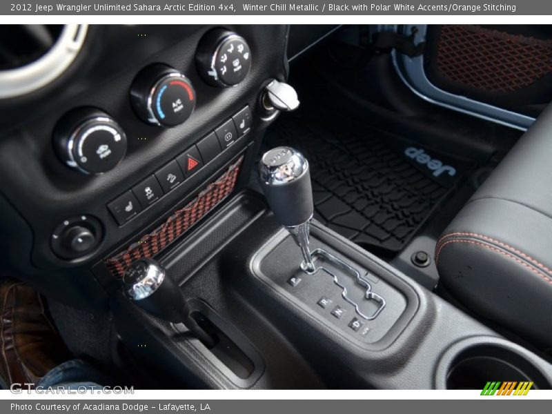  2012 Wrangler Unlimited Sahara Arctic Edition 4x4 5 Speed Automatic Shifter