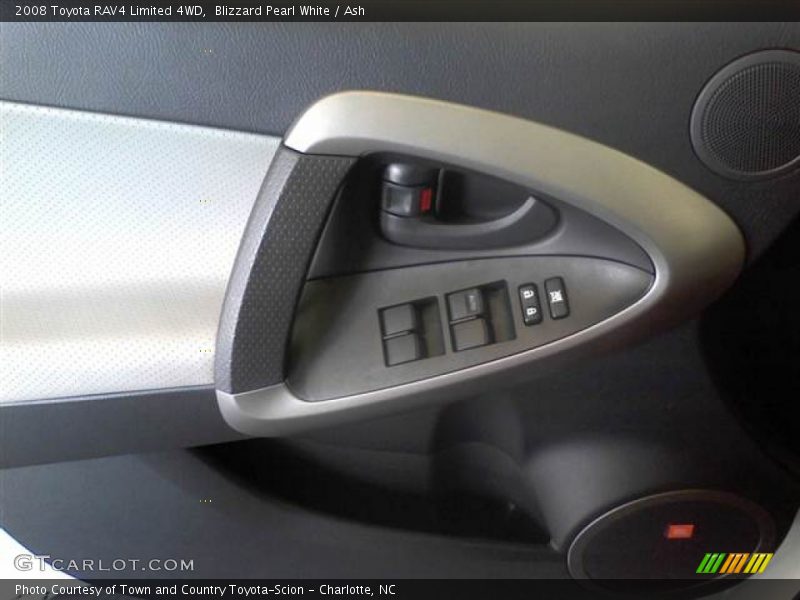 Blizzard Pearl White / Ash 2008 Toyota RAV4 Limited 4WD