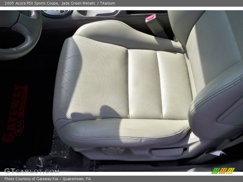 Jade Green Metallic / Titanium 2005 Acura RSX Sports Coupe