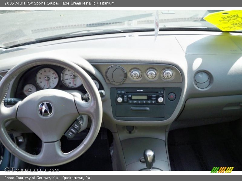 Jade Green Metallic / Titanium 2005 Acura RSX Sports Coupe