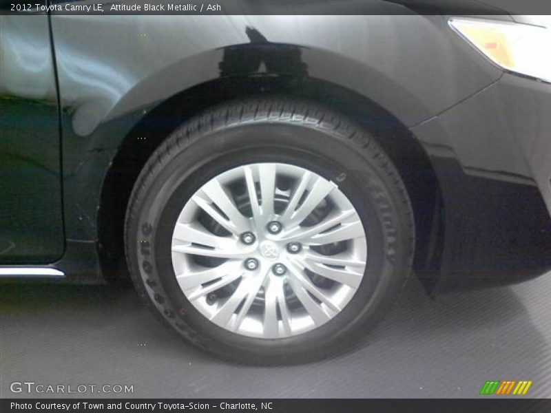 Attitude Black Metallic / Ash 2012 Toyota Camry LE