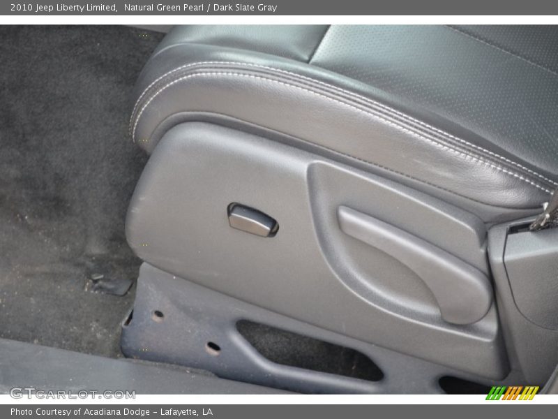Natural Green Pearl / Dark Slate Gray 2010 Jeep Liberty Limited